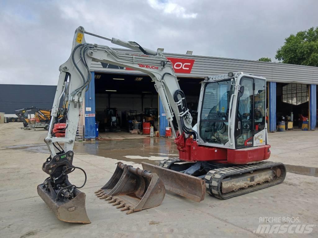Takeuchi TB 257 FR Mini rýpadlá < 7t