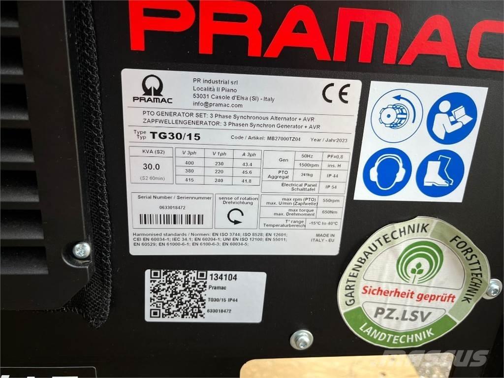Pramac TG30/15 Ostatné generátory