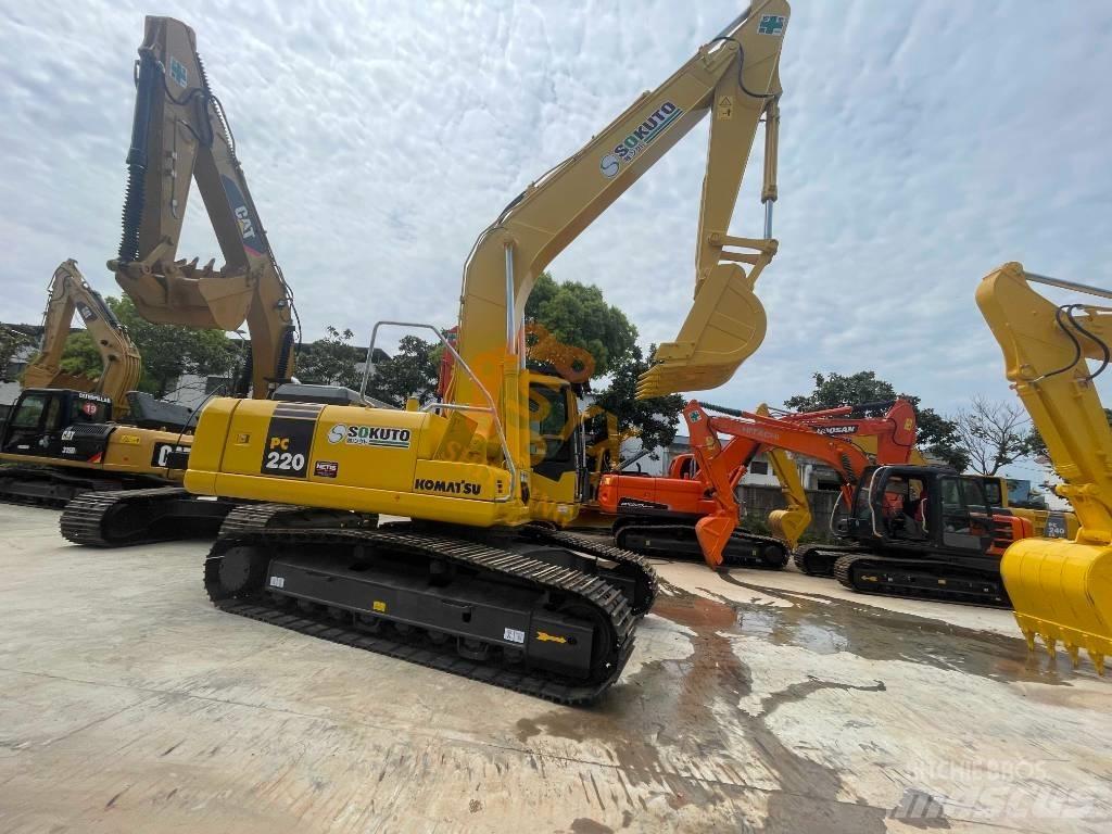 Komatsu PC 220 Pásové rýpadlá