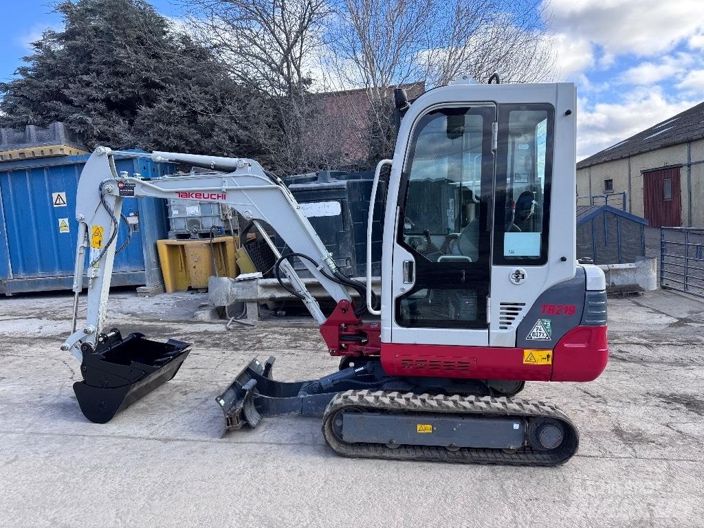 Takeuchi TB 219 Mini rýpadlá < 7t