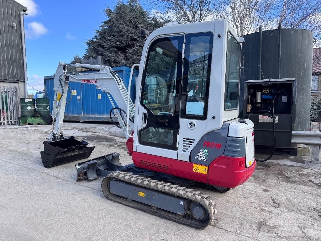 Takeuchi TB 219 Mini rýpadlá < 7t
