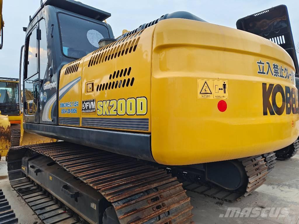 Kobelco SK 200 D Pásové rýpadlá