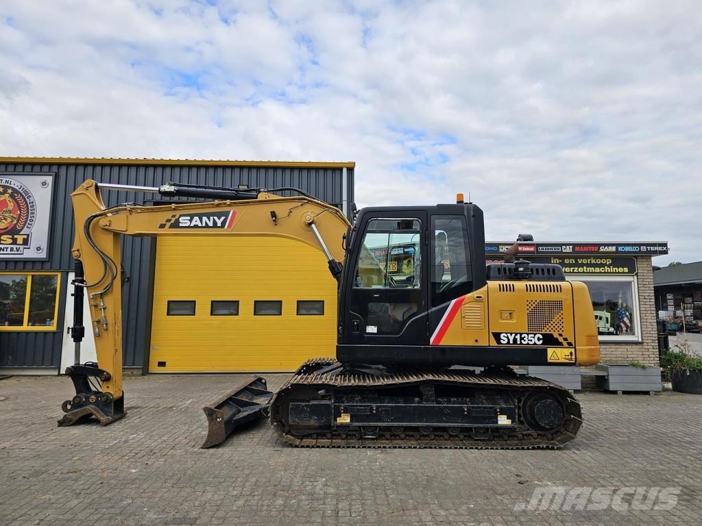 Sany SY135C Pásové rýpadlá
