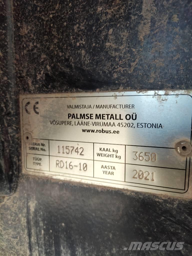 Robus RD16-10 Hardox Vyklápacie prívesy