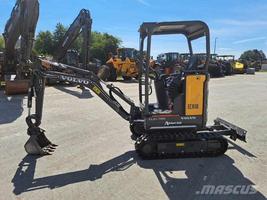 Volvo JECR18E Mini rýpadlá < 7t