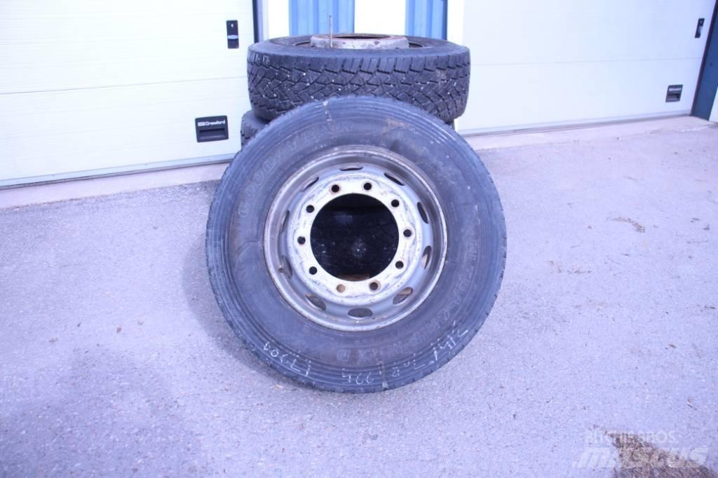 Volvo FH Pneumatiky, kolesá a ráfiky