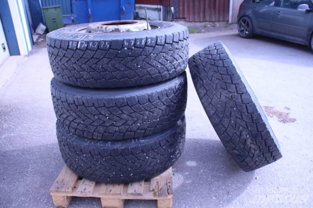 Volvo FH Pneumatiky, kolesá a ráfiky