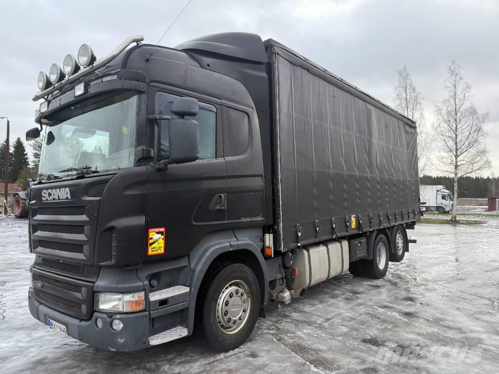 Scania R 420 Nákladné vozidlá s bočnou zhrnovacou plachtou