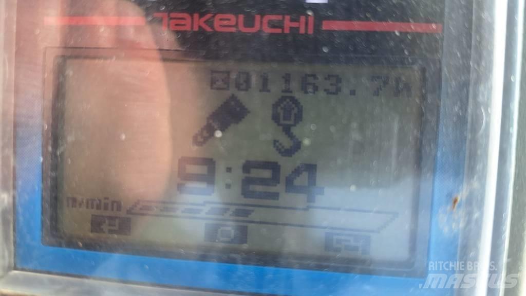 Takeuchi TB 225 Mini rýpadlá < 7t