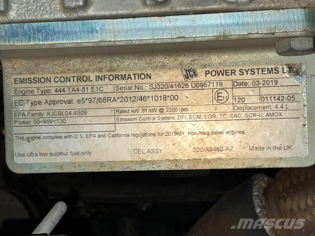 JCB JS 145 LC Pásové rýpadlá