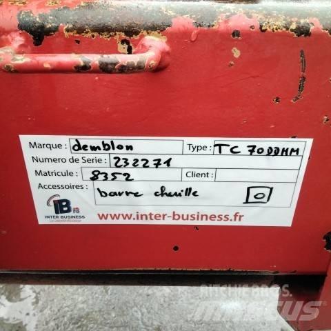 Demblon TC 70 Dvojstranné pluhy
