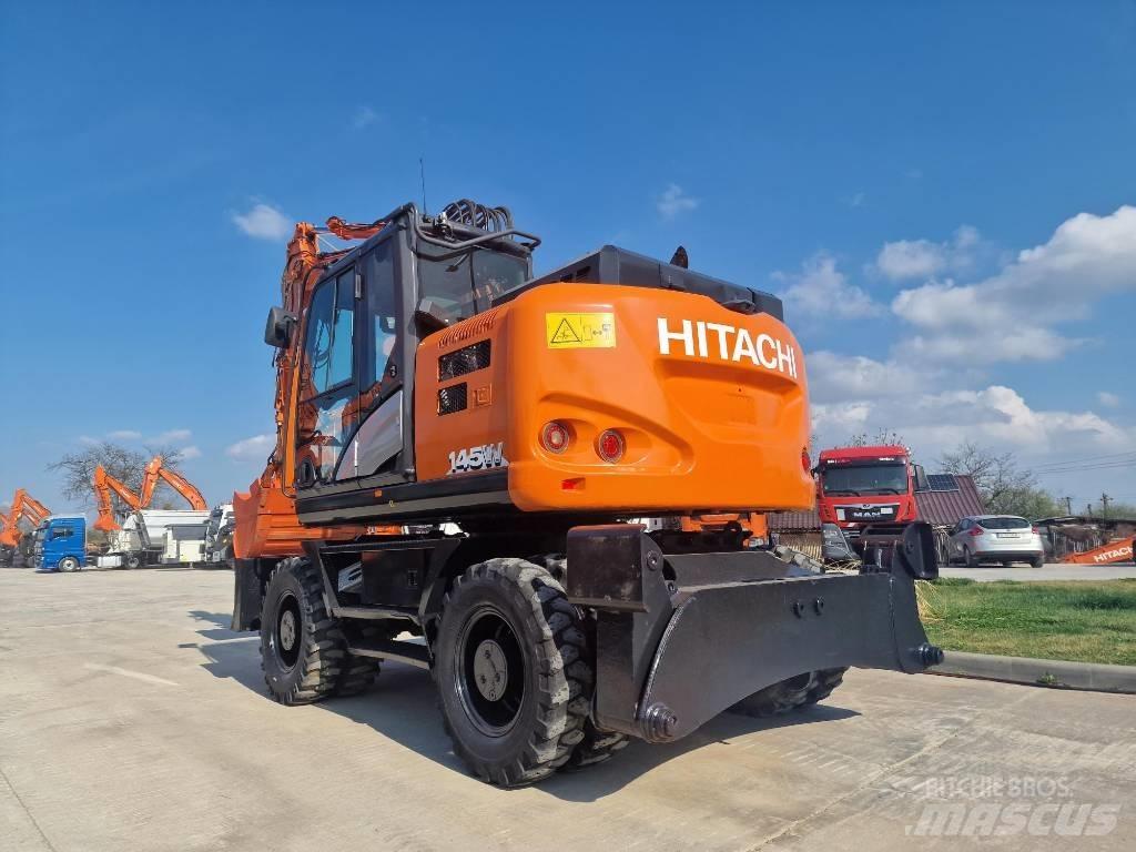 Hitachi ZX 145 W-6 Kolesové rýpadlá