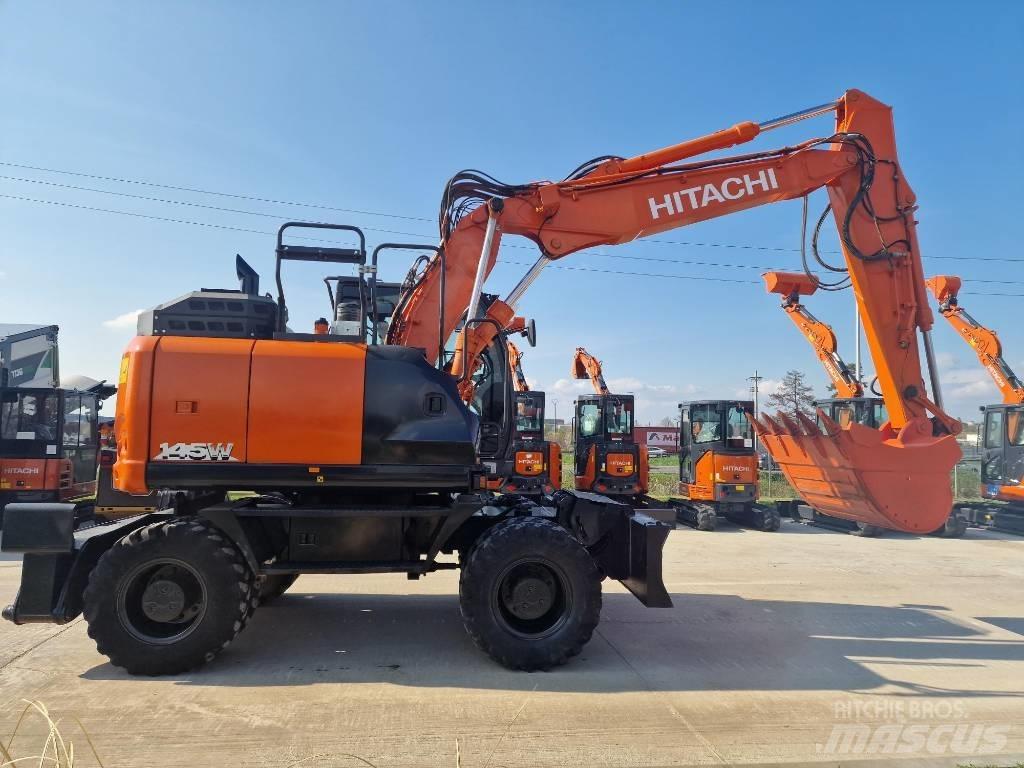 Hitachi ZX 145 W-6 Kolesové rýpadlá