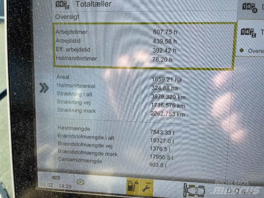 CLAAS Lexion 6700 Kombinované zberacie stroje