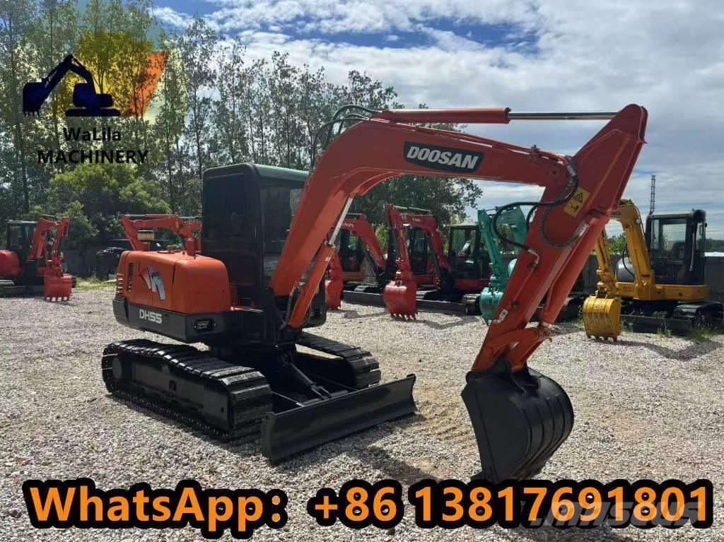 Doosan DH 55 Mini rýpadlá < 7t