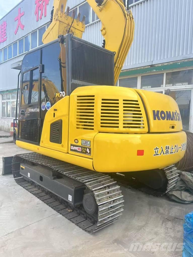 Komatsu PC 70 Pásové rýpadlá