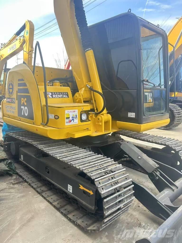 Komatsu PC 70 Pásové rýpadlá