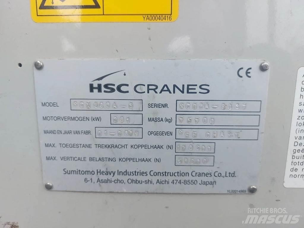 Hitachi SCX 800A-3 Žeriavy pre ťažký terén