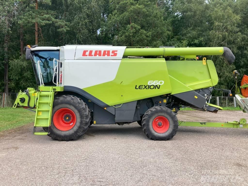 CLAAS Lexion 660 Kombinované zberacie stroje