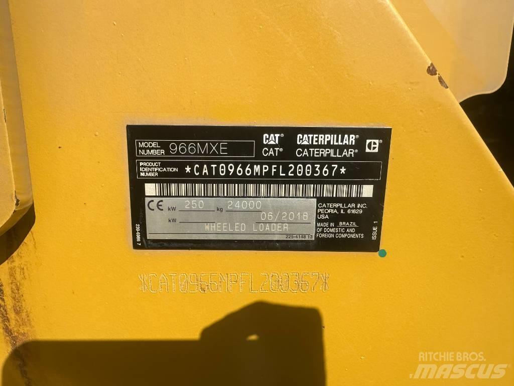 CAT 966 MXE Kolesové nakladače
