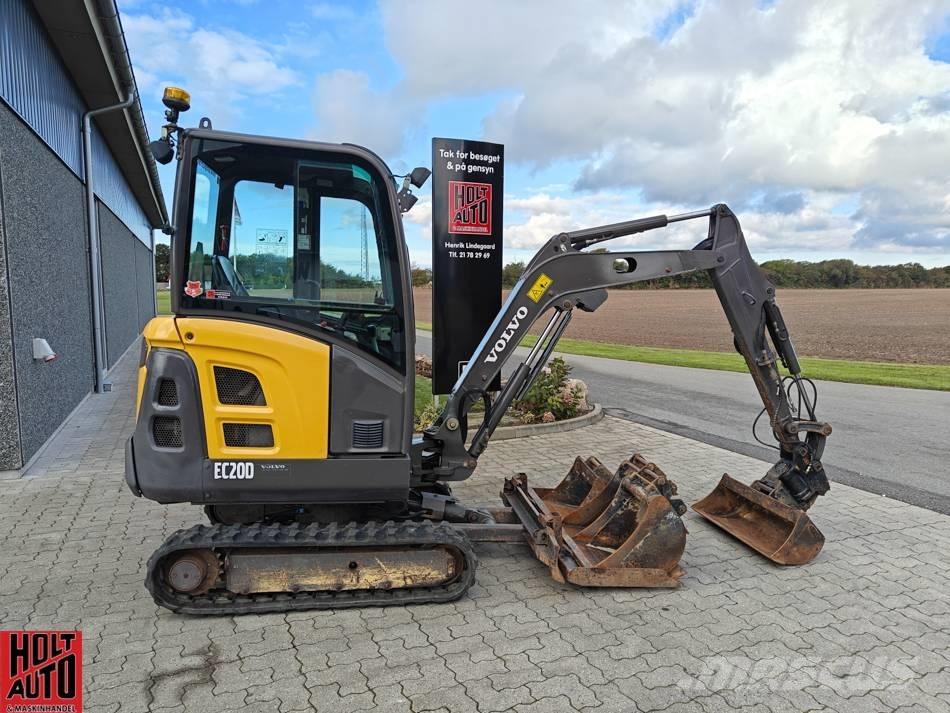 Volvo EC 20 D Mini rýpadlá < 7t