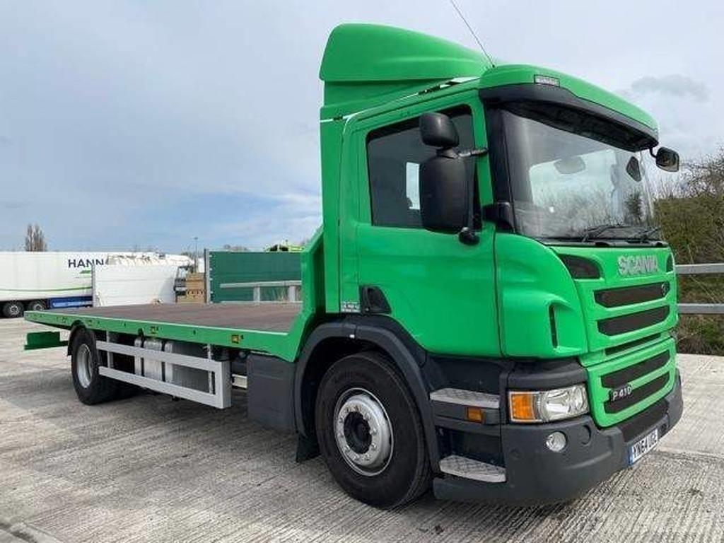 Scania P 410 Plošinové nákladné automobily/nákladné automobily so sklápacími bočnicami
