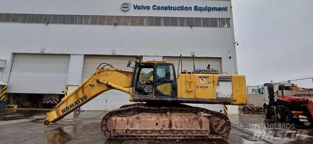 Komatsu PC 600 LC-8 Pásové rýpadlá