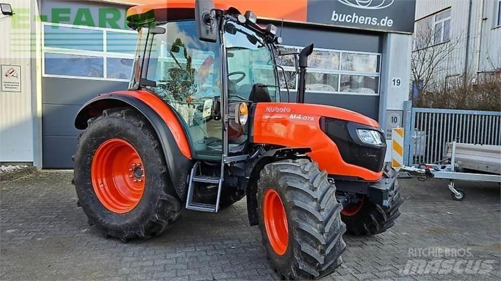 Kubota m4-073 cab Traktory