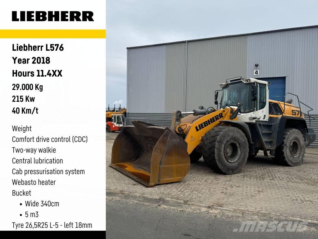 Liebherr L576 Kolesové nakladače