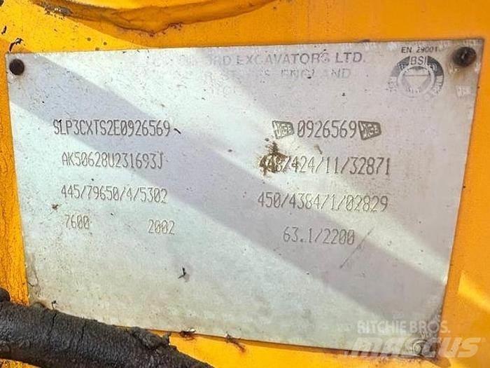 JCB 3CX Rýpadlo-nakladače