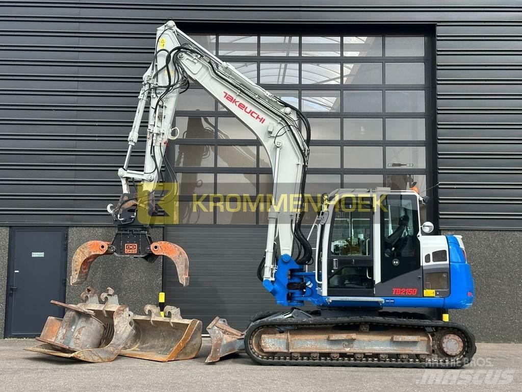 Takeuchi TB 2150 Pásové rýpadlá