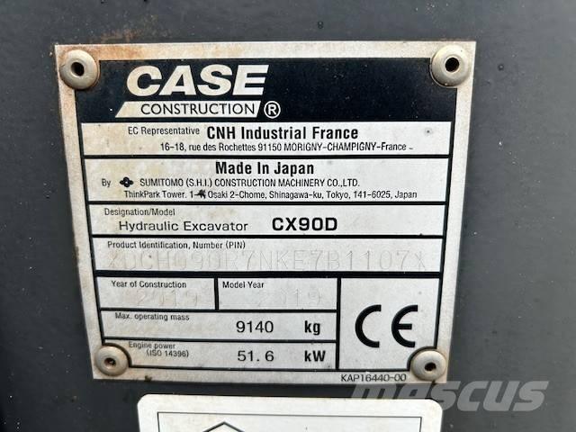 Case IH CX90 D Midi rýpadlá 7 t - 12 t
