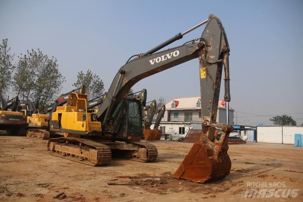 Volvo EC250 Pásové rýpadlá