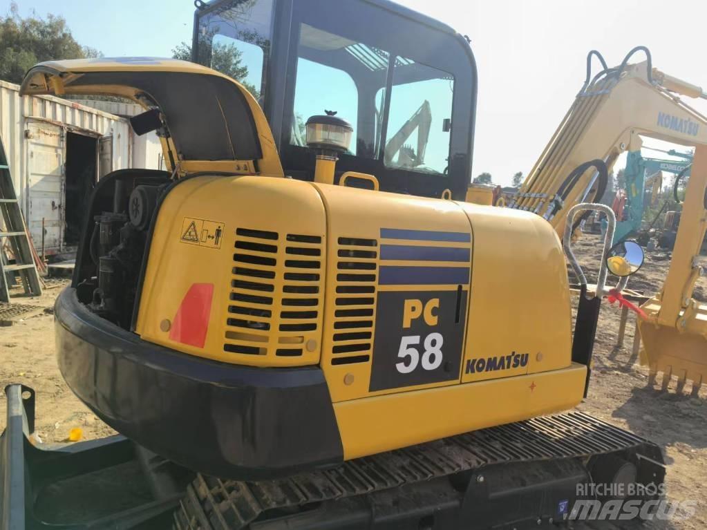 Komatsu PC 58 Mini rýpadlá < 7t