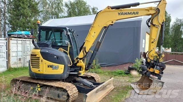 Yanmar Vio 80-1A Midi rýpadlá 7 t - 12 t