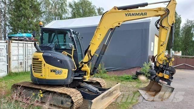 Yanmar Vio 80-1A Midi rýpadlá 7 t - 12 t