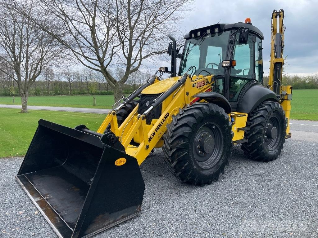 New Holland B115C Rýpadlo-nakladače