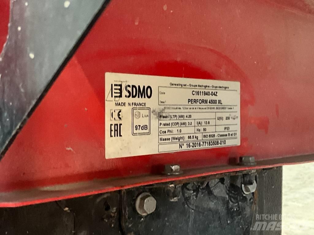 Sdmo perform 4500 XL Benzínové generátory