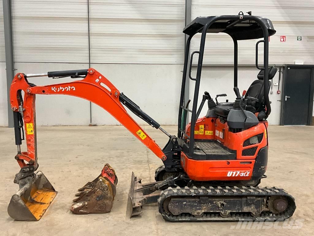 Kubota U 17-3 A Mini rýpadlá < 7t