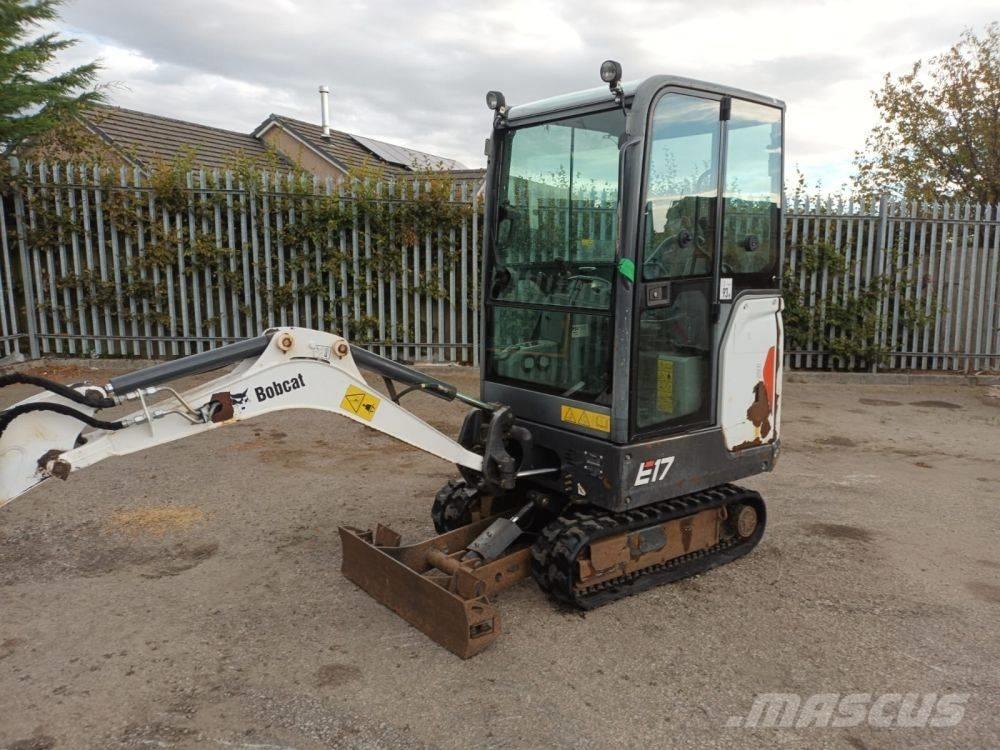 Bobcat E 17 Mini rýpadlá < 7t