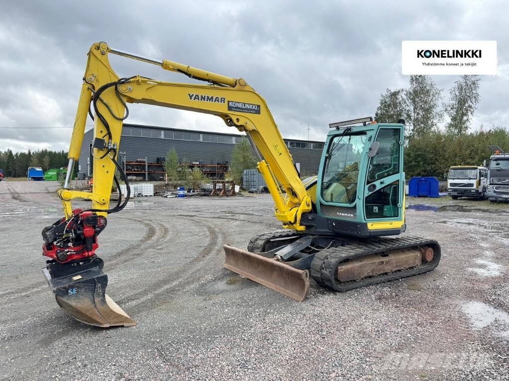 Yanmar Vio 80 U Midi rýpadlá 7 t - 12 t