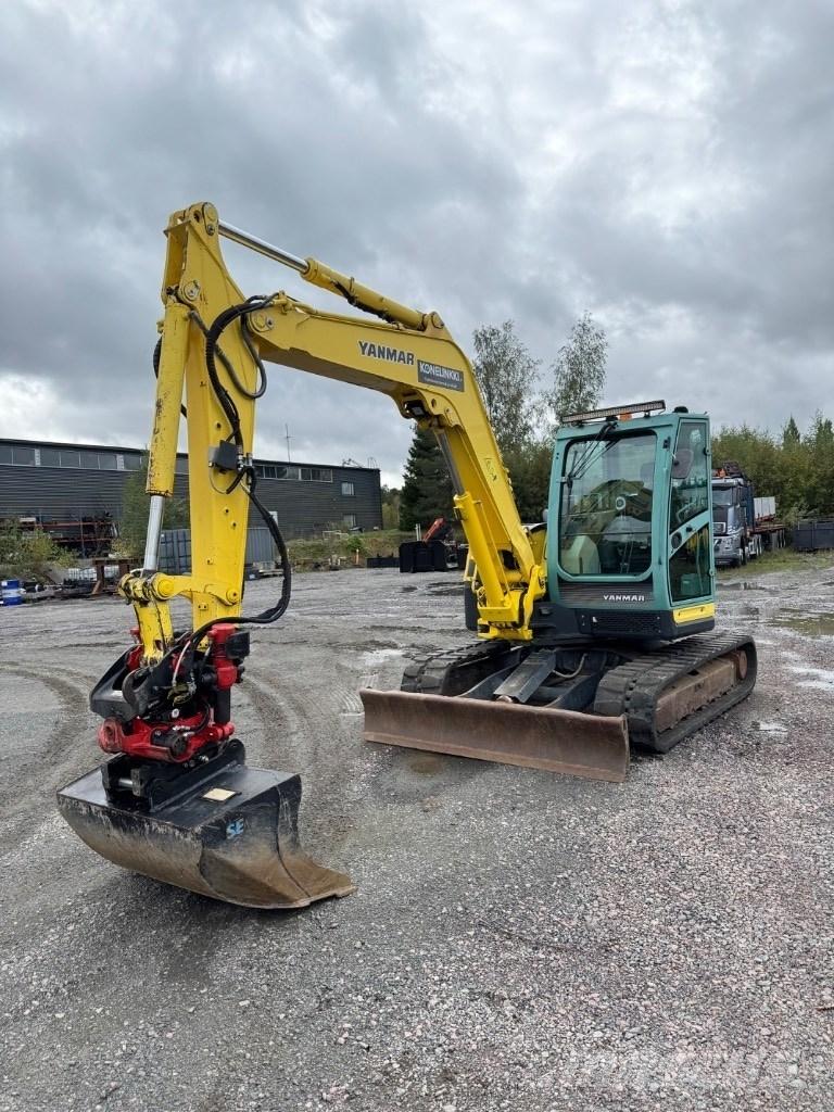 Yanmar Vio 80 U Midi rýpadlá 7 t - 12 t