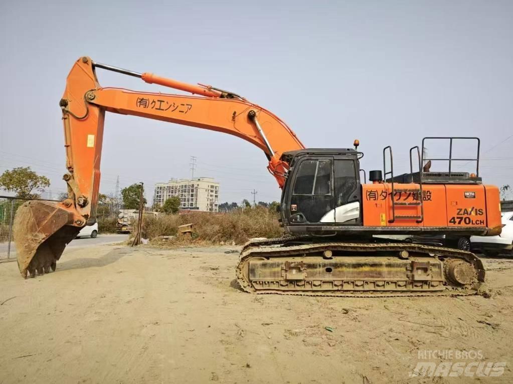 Hitachi ZX 470 Pásové rýpadlá