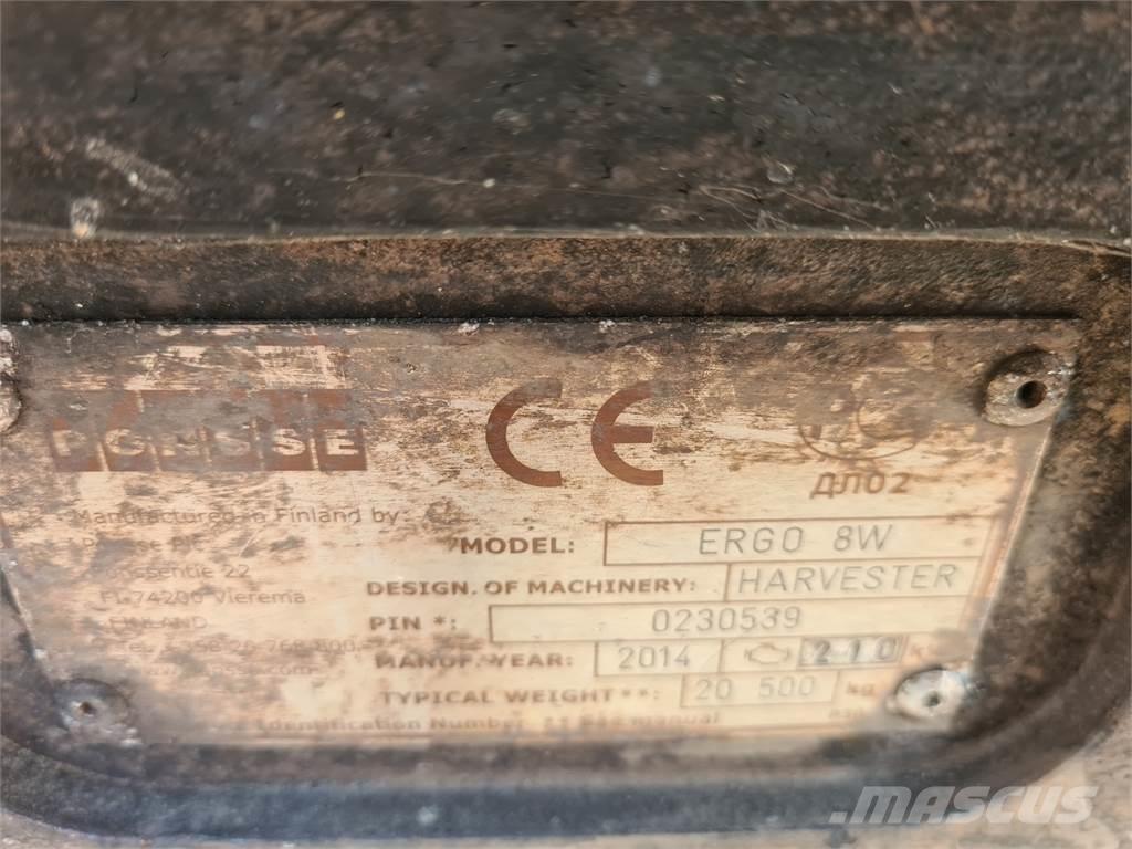 Ponsse Ergo 8wd Harvestory