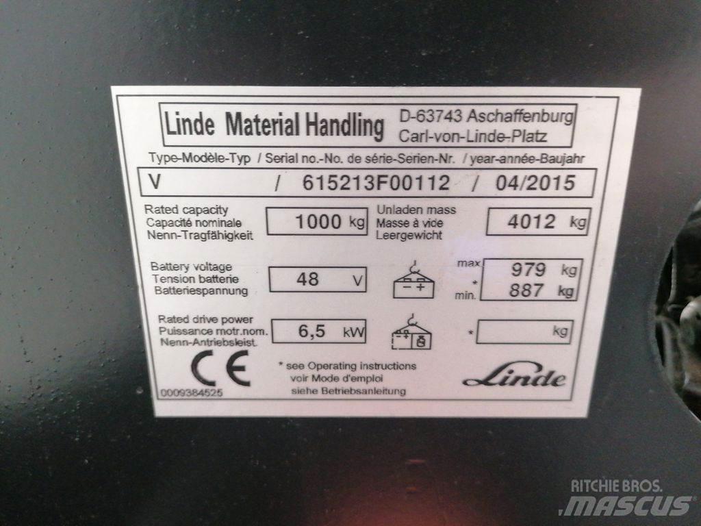 Linde V-48 Nízkozdvižné vozíky
