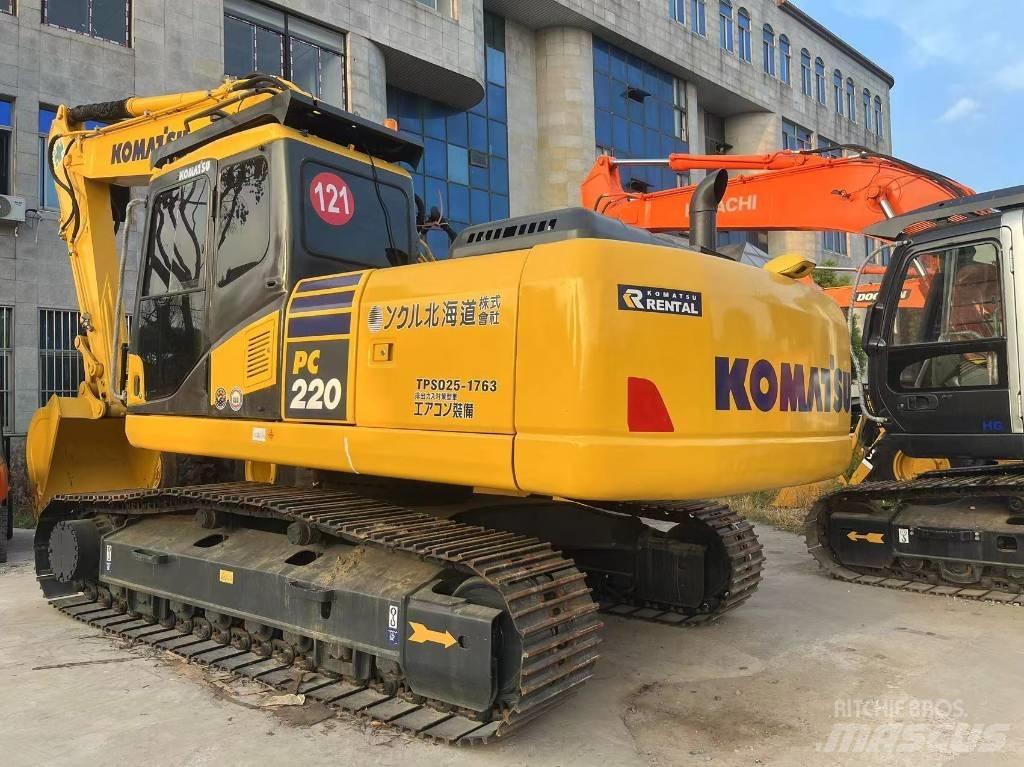 Komatsu PC 220-7 Pásové rýpadlá