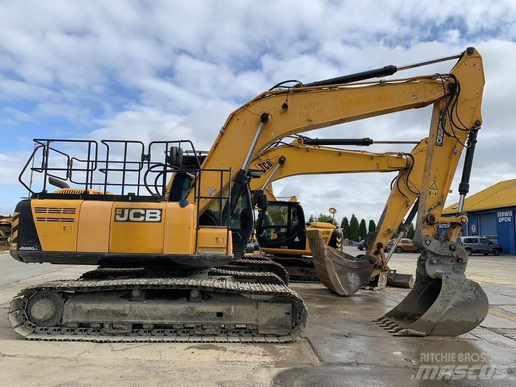 JCB JS220LC Pásové rýpadlá