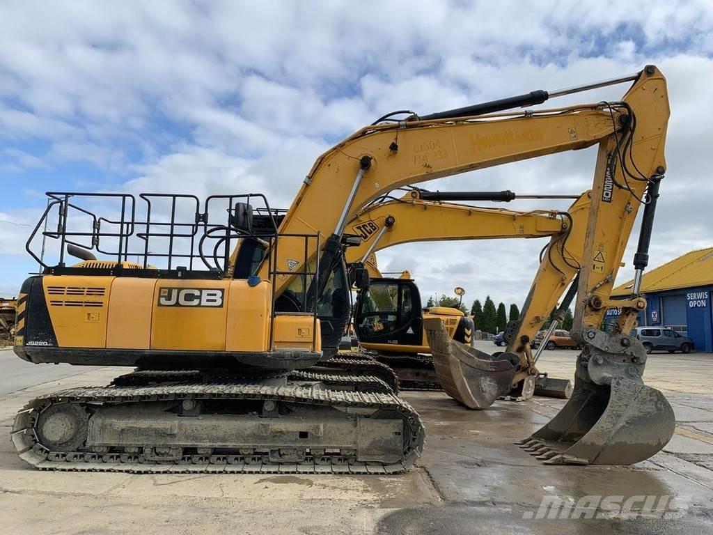 JCB JS220LC Pásové rýpadlá