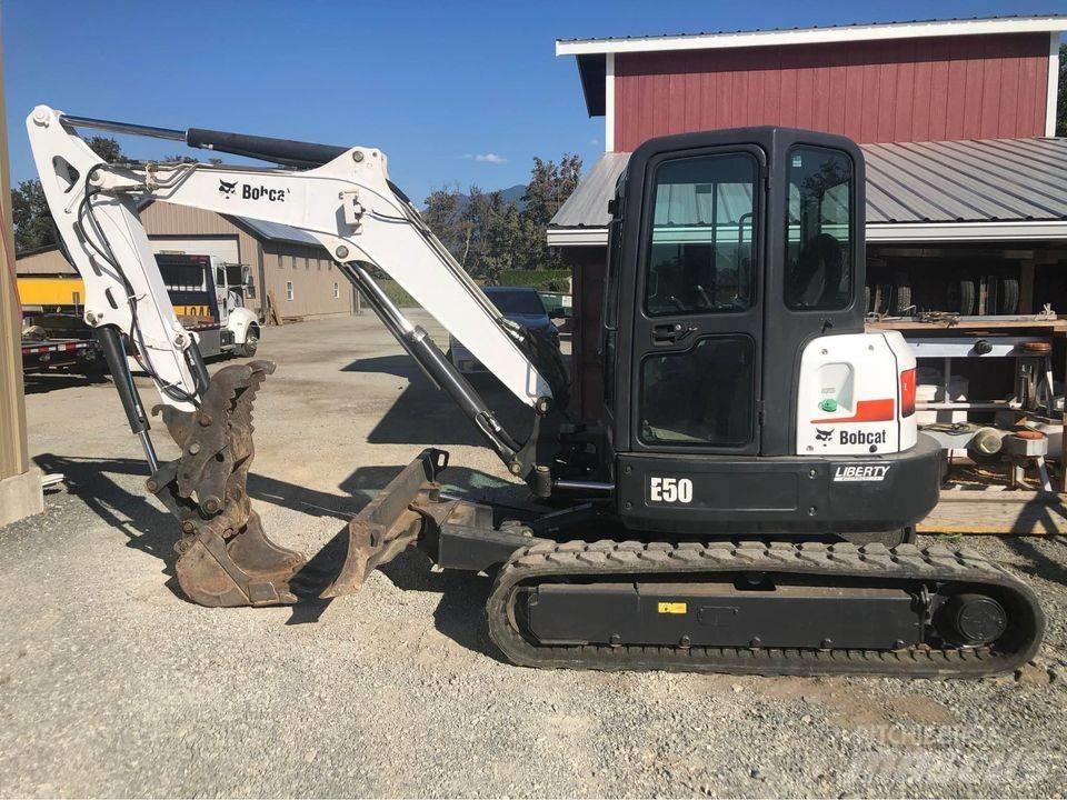 Bobcat E 50 Mini rýpadlá < 7t