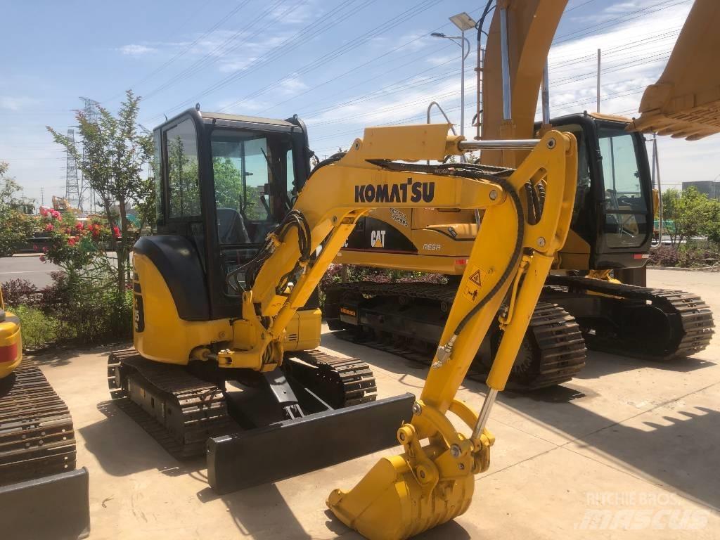 Komatsu PC 35 Pásové rýpadlá